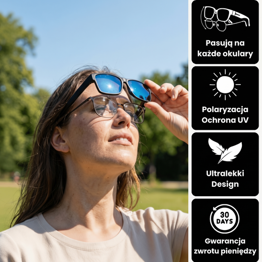 Nakładki przeciwsłoneczne 2 w 1 - SunClip